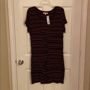 Pomelo striped dress